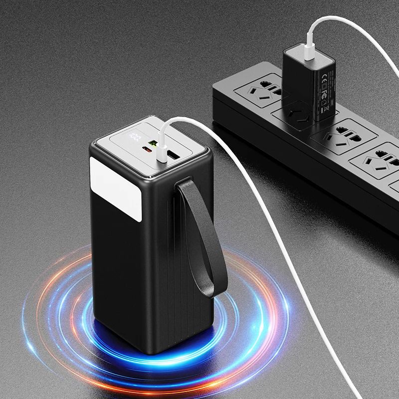 Amaya Upgrade  40000mAh Super Fast Charging Powerbank Large Capacity 100% Mark Capacity LED Digital Display Power bank TypeC Micro USB For Smart phones Laptop Tablet Portable Battery Charger Mobile