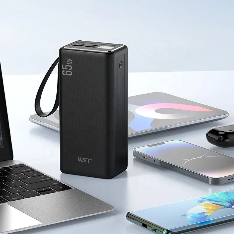 Amaya Upgrade  40000mAh Super Fast Charging Powerbank Large Capacity 100% Mark Capacity LED Digital Display Power bank TypeC Micro USB For Smart phones Laptop Tablet Portable Battery Charger Mobile