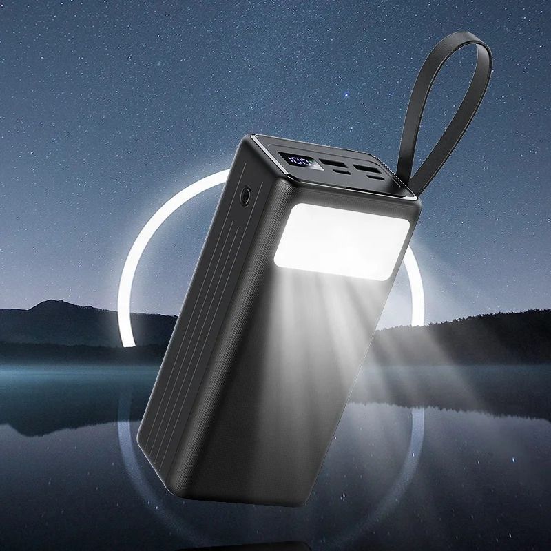 Amaya Upgrade  40000mAh Super Fast Charging Powerbank Large Capacity 100% Mark Capacity LED Digital Display Power bank TypeC Micro USB For Smart phones Laptop Tablet Portable Battery Charger Mobile