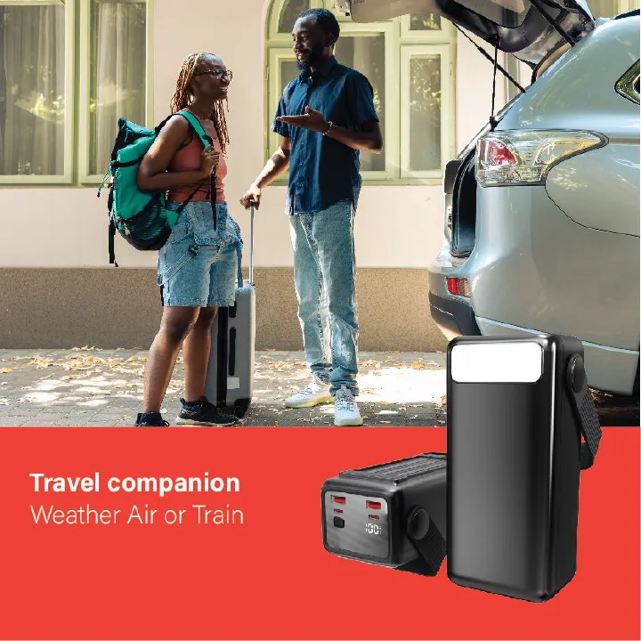 40000Mah Amaya Power Box For Smart phones Laptop Tablet Portable Battery Charger Mobile Phone Mobile 2.1A Power Bank tv earpods