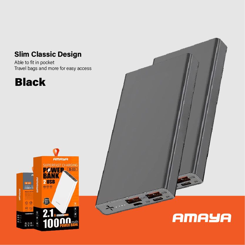 Amaya Upgrade  40000mAh Super Fast Charging Powerbank Large Capacity 100% Mark Capacity LED Digital Display Power bank TypeC Micro USB For Smart phones Laptop Tablet Portable Battery Charger Mobile