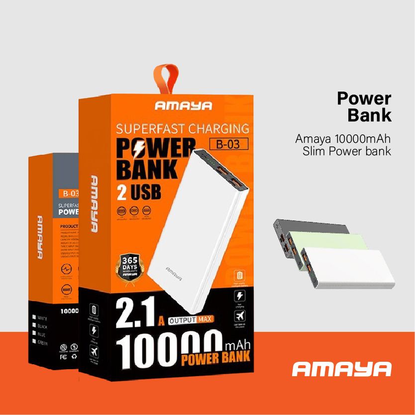 50000mah | 40000mah | 10000mah Amaya Power Bank