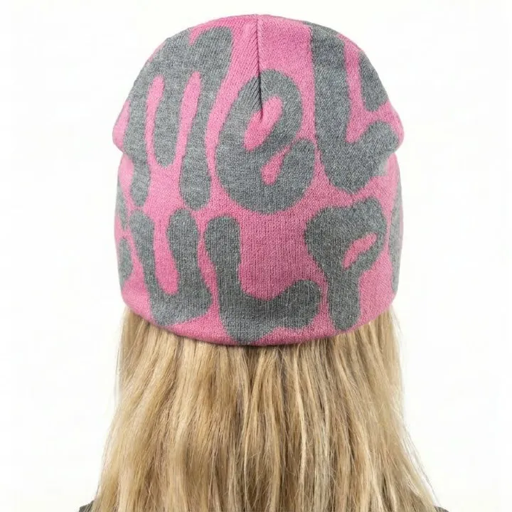 Society Classic New Knitting Beanies Hat Men Women Paragraph Quality Cap Mea Culpa Y2k Warm Fashion Hundred Take Cold Cap for Women Hats Beanie