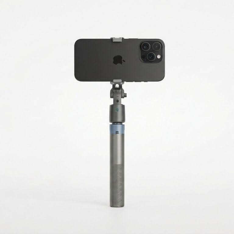 Auto Face Tracking Tripod with Light & Remote | 360° Rotating Tripod
Create hands-free, professional-looking Videos ,Q13