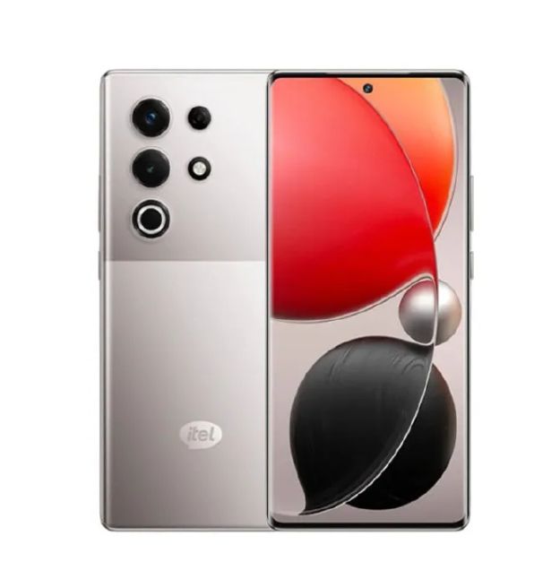 Itel S25 Ultra 256GB+8GB RAM 50MP+32MP Camera 6.78" 120Hz AMOLED Display 5000mAh Battery Android Smart Phone IP64 Dust/Water Resistant RGB Ring Notifications Light
