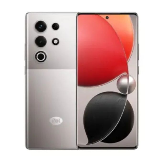 Itel S25 Ultra 256GB+8GB RAM 50MP+32MP Camera 6.78" 120Hz AMOLED Display 5000mAh Battery Android Smart Phone IP64 Dust/Water Resistant RGB Ring Notifications Light