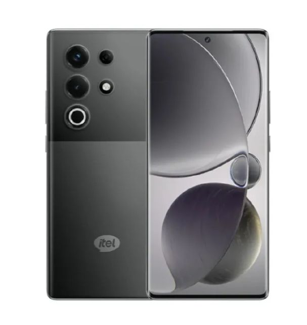 Itel S25 Ultra 256GB+8GB RAM 50MP+32MP Camera 6.78" 120Hz AMOLED Display 5000mAh Battery Android Smart Phone IP64 Dust/Water Resistant RGB Ring Notifications Light