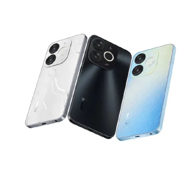 Itel A80 128GB+3GB 6.7" 120Hz Screen 4G Network Dual SIM Phone 50MP Camera 5000mAh Battery Fingerprint and Face Unlock Android 14 Fashion Smart Phones