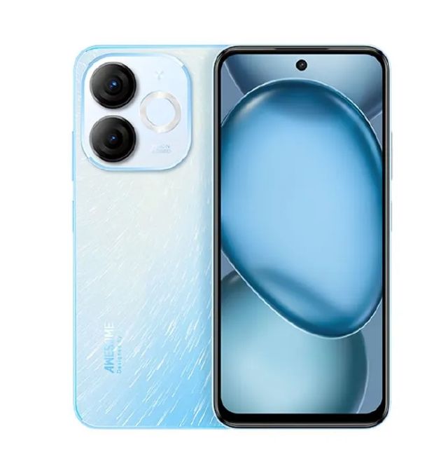 Itel A80 128GB+3GB 6.7" 120Hz Screen 4G Network Dual SIM Phone 50MP Camera 5000mAh Battery Fingerprint and Face Unlock Android 14 Fashion Smart Phones