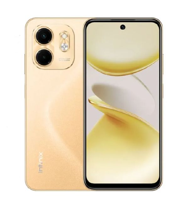 Infinix SMART 9 HD 6(3+3)GB RAM + 64GB 6.7" 90Hz Brand New Phone Dual SIM 4G 5000mAh Battery With Type-C Charging 13MP Camera G81 Fingerprint Lock Android 14 Smart Phones