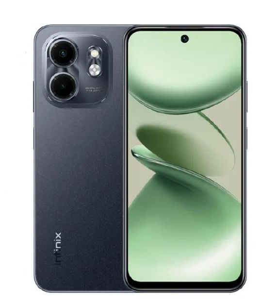 Infinix SMART 9 HD 6(3+3)GB RAM + 64GB 6.7" 90Hz Brand New Phone Dual SIM 4G 5000mAh Battery With Type-C Charging 13MP Camera G81 Fingerprint Lock Android 14 Smart Phones