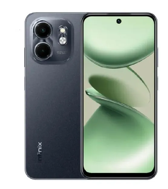 Infinix SMART 9 128GB + 8(4+4)GB 6.7" Display Dual SIM 4G Network 5000mAh Battery With Type-C Charging 13MP Dual Camera G81 Fingerprint Lock Android 14 Smart Phones