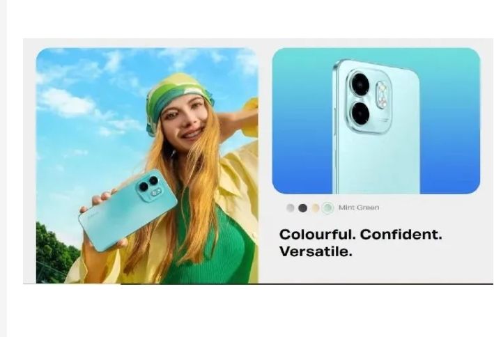 Infinix SMART 9 128GB + 8(4+4)GB 6.7" Display Dual SIM 4G Network 5000mAh Battery With Type-C Charging 13MP Dual Camera G81 Fingerprint Lock Android 14 Smart Phones