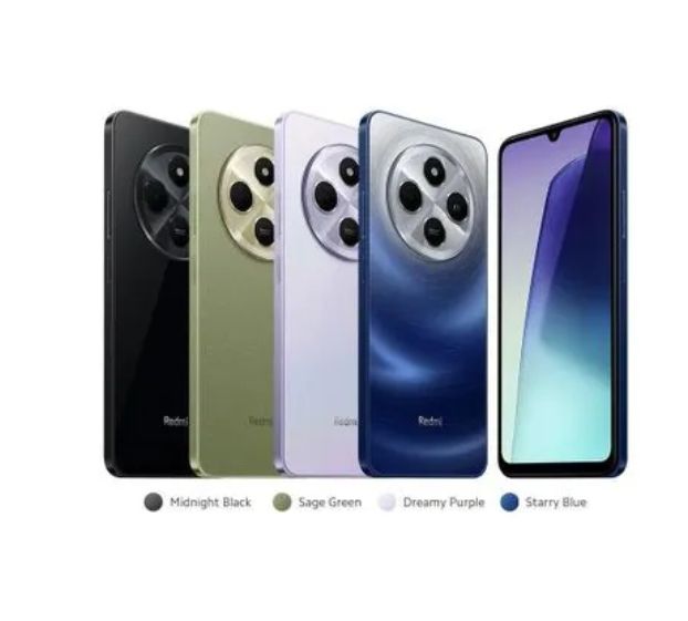 [Limited offer] Xiaomi Redmi 14C 4GB+128GB 6.88" Storage 4G Network Dual SIM 90Hz LCD Screen 50MP Camera 33W Type-C Charging 5160mAh Battery Fingerprin t& Face Smart Phones Phone