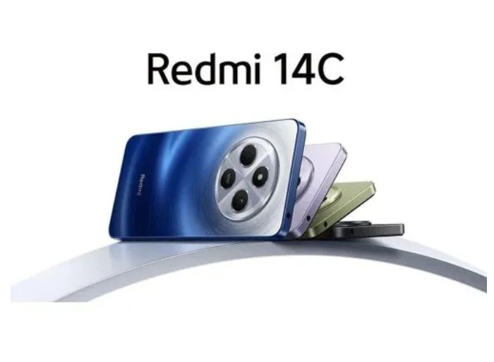 [Limited offer] Xiaomi Redmi 14C 4GB+128GB 6.88" Storage 4G Network Dual SIM 90Hz LCD Screen 50MP Camera 33W Type-C Charging 5160mAh Battery Fingerprin t& Face Smart Phones Phone