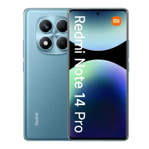 [Brand New] XIAOMI Redmi Note 14 Pro 8GB+256GB 6.67" 120Hz AMOLED Display 200MP Camera IP64 Dust and Splash Resistant 5500mAh Battery Under-display Fingerprint 45W Fast Charging Smart Phones