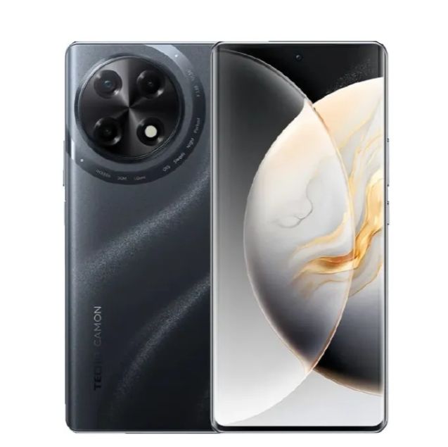 Tecno Camon 30S 128GB+12(6+6)GB RAM 6.7" 3D-Curved AMOLED 120Hz Screen MTK Helio G100 33W 5000mAh 50MP Dual Speaker Android 14 Smart Phones Dual Sim phone
