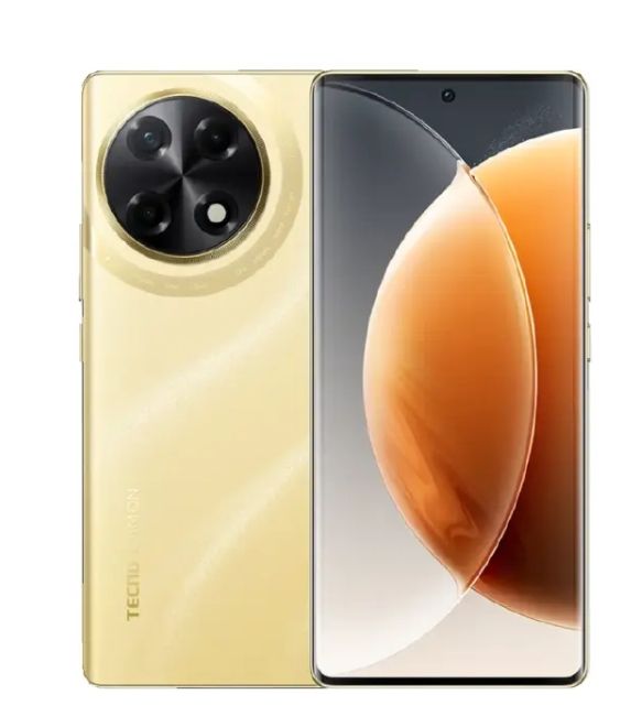 Tecno Camon 30S 128GB+12(6+6)GB RAM 6.7" 3D-Curved AMOLED 120Hz Screen MTK Helio G100 33W 5000mAh 50MP Dual Speaker Android 14 Smart Phones Dual Sim phone