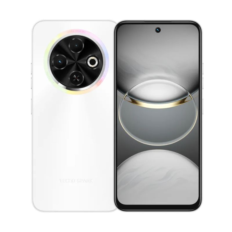 Tecno Spark 30C 128GB +8(4+4)GB 120Hz 6.6" Display Dynamic Port 50MP IP54 Dust/Water Dual Speakers 7.8mm Ultra Slim 5000mAh 18W Type-C Dual SIM 4G Smart Phones Side Fingerprint phone