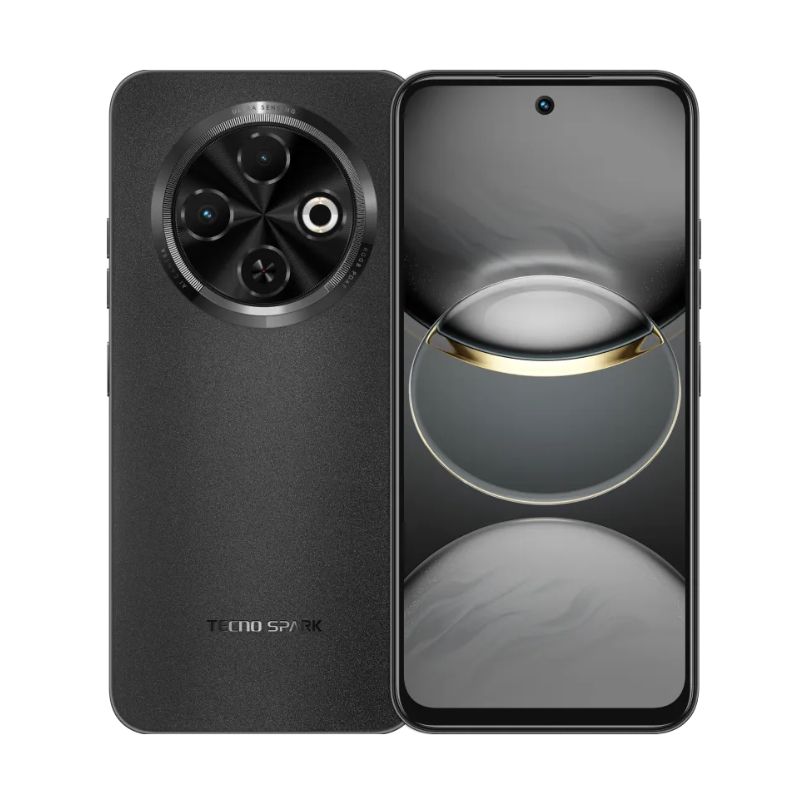 Tecno Spark 30C 128GB +8(4+4)GB 120Hz 6.6" Display Dynamic Port 50MP IP54 Dust/Water Dual Speakers 7.8mm Ultra Slim 5000mAh 18W Type-C Dual SIM 4G Smart Phones Side Fingerprint phone