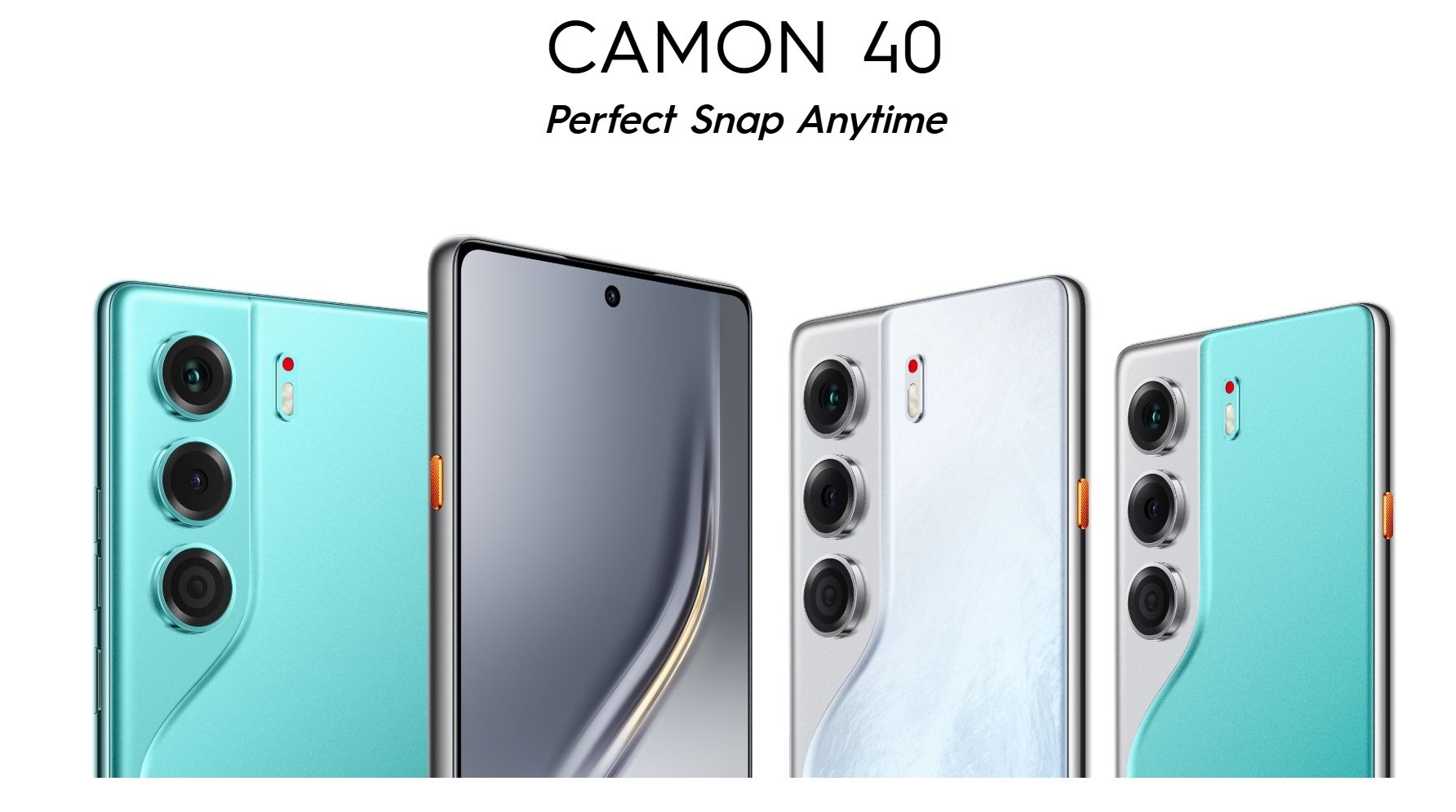 Tecno Camon 40 256GB+16(8+8)GB RAM 6.78" AMOLED 120Hz Screen MTK Helio G100 Ultimate 45W 5200mAh 50MP Dual Speaker Android 15 Smart Phones Dual Sim phone
