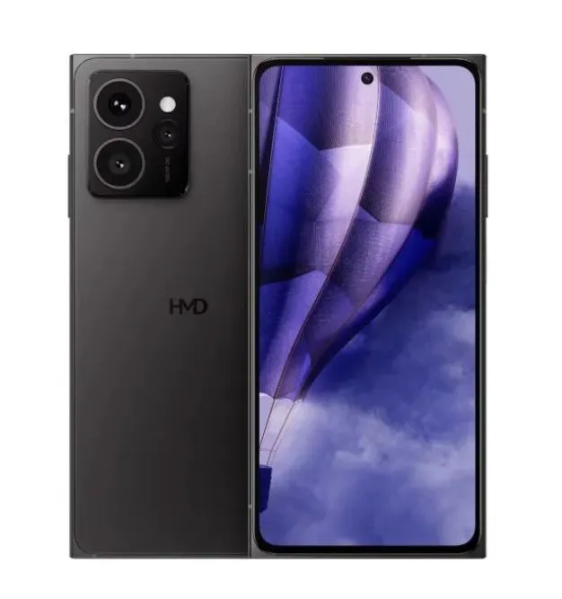 HMD Skyline 256GB+12GB 6.55" P-OLED 144Hz Display 108MP+50MP Front/Rear Cameras Snapdragon 7S Gen 2 IP54 4600mAh Battery 20W Wired Superfast Charge Android Nokia Smartphone Phone