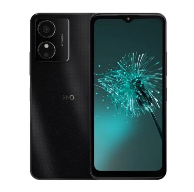 HMD Arc 64GB+4GB 6.52" Elagant Display 13MP+5MP Front/Rear Camera 5000mAh Battery 10W Charger IP54 Dust/Water Resistant Fingerprint Unlock HMD Nokia SmartPhone Phone