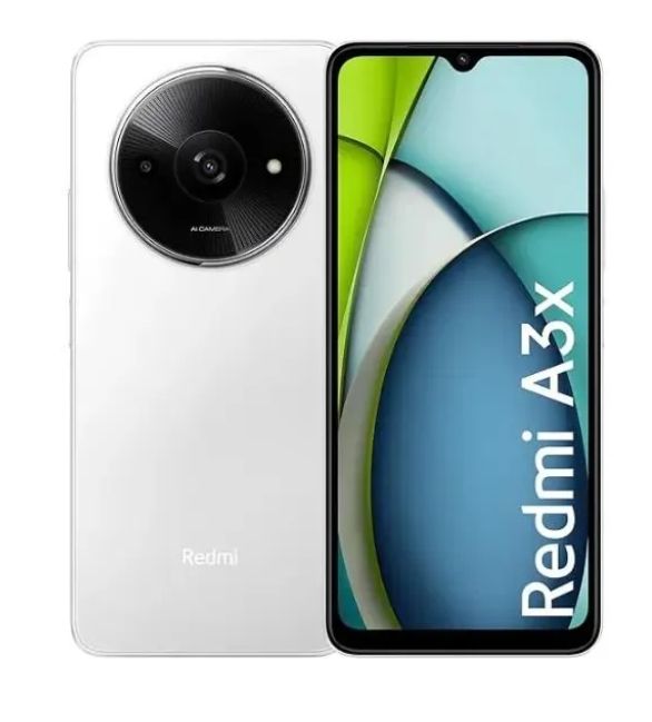 XIAOMI Redmi A3X 64GB+4GB RAM 4G Network 6.71'' 5000mAh Battery 8MP AI Camera 10W Fast Charging Fingerprint Sensor Android 14 Smart Phones