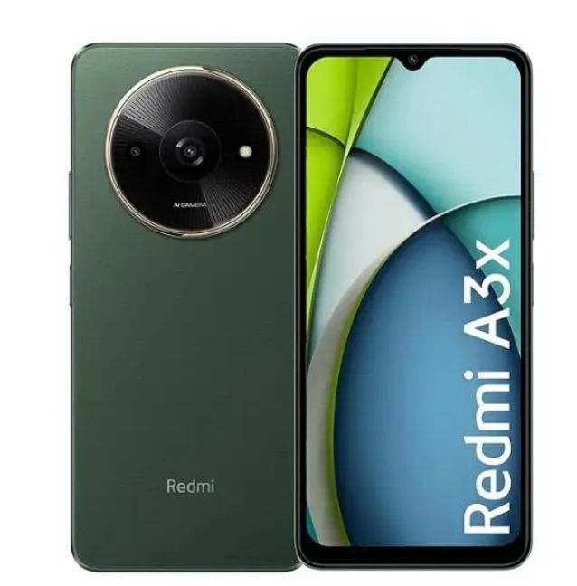 XIAOMI Redmi A3X 64GB+4GB RAM 4G Network 6.71'' 5000mAh Battery 8MP AI Camera 10W Fast Charging Fingerprint Sensor Android 14 Smart Phones