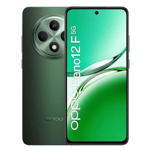 Brand New Oppo Reno 12F 5G 8GB RAM+256GB ROM 6.7" 120Hz Amoled Display 50MP+32MP Camera 5000mAh 45W Battery (TYP) Android 14 Fgrprint IP64 Dust/water resistant Android Smartphone Mobile phone