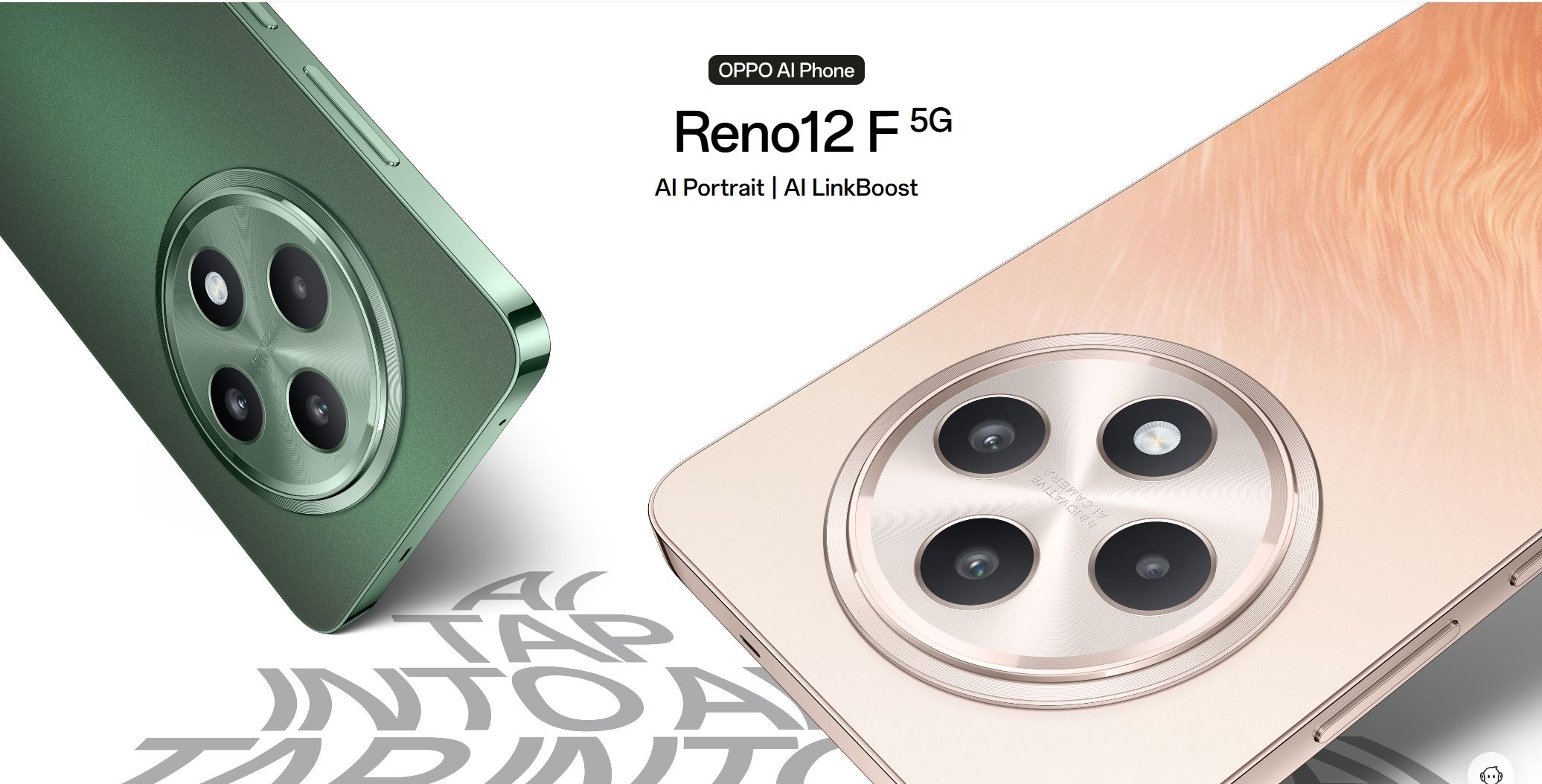 Brand New Oppo Reno 12F 5G 8GB RAM+256GB ROM 6.7" 120Hz Amoled Display 50MP+32MP Camera 5000mAh 45W Battery (TYP) Android 14 Fgrprint IP64 Dust/water resistant Android Smartphone Mobile phone