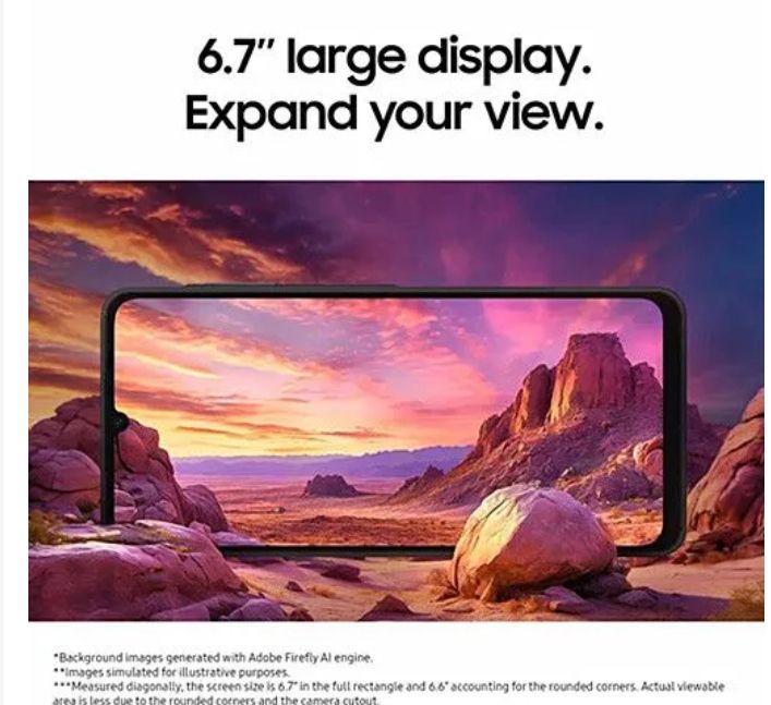 Samsung Galaxy A06 64GB+4GB 50MP Camera 6.7" 90Hz MTK Helio G85 (12nm) 5000mAh 25W Type-C Charge Android 14 Smart Phones Side Fingerprint Unlock phone