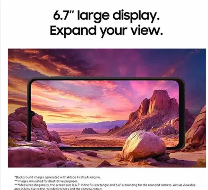 Samsung Galaxy A06 64GB+4GB 50MP Camera 6.7" 90Hz MTK Helio G85 (12nm) 5000mAh 25W Type-C Charge Android 14 Smart Phones Side Fingerprint Unlock phone