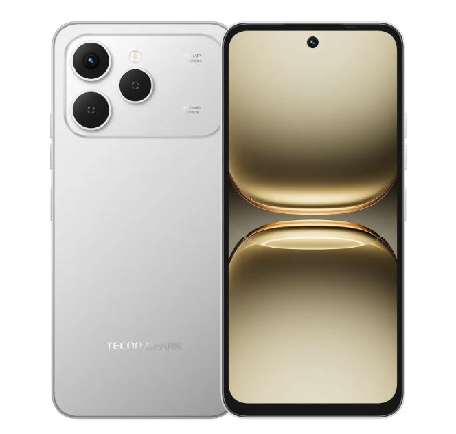 [New Arrivals] TECNO SPARK 40 128GB +8(4+4)GB 6.67" 120Hz Phone Dynamic Port 50MP Dual Speaker 5200mAh 45W Type-C Dual SIM 4G Side Fingerprint IP64 Smart Phones