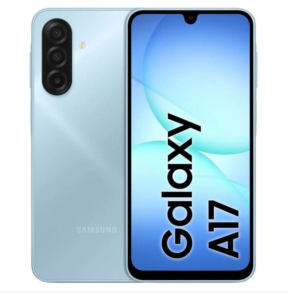 [Black Friday Offer] Samsung Galaxy A17 128GB+8(4+4)GB 6.7" 90Hz Super AMOLED Display (50+5+2)MP Rear Camera 13MP Front Camera 5000mAh Battery 25W Charging IP54 Dual SIM AI Smartphone