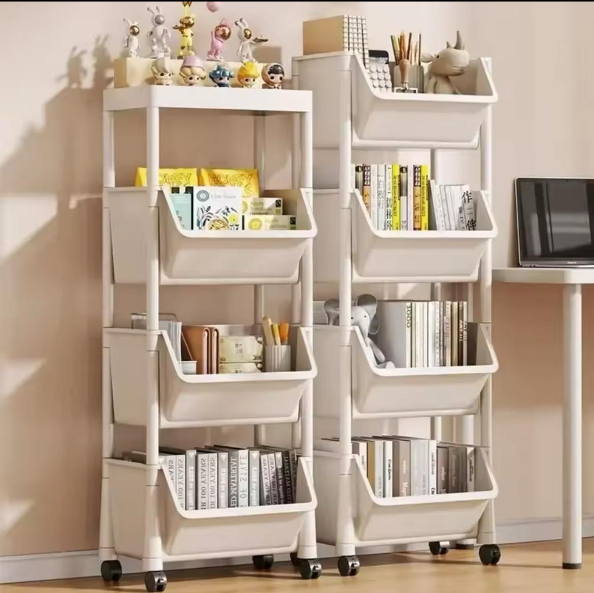 4 tier Trolley Multipurpose Storage organizer