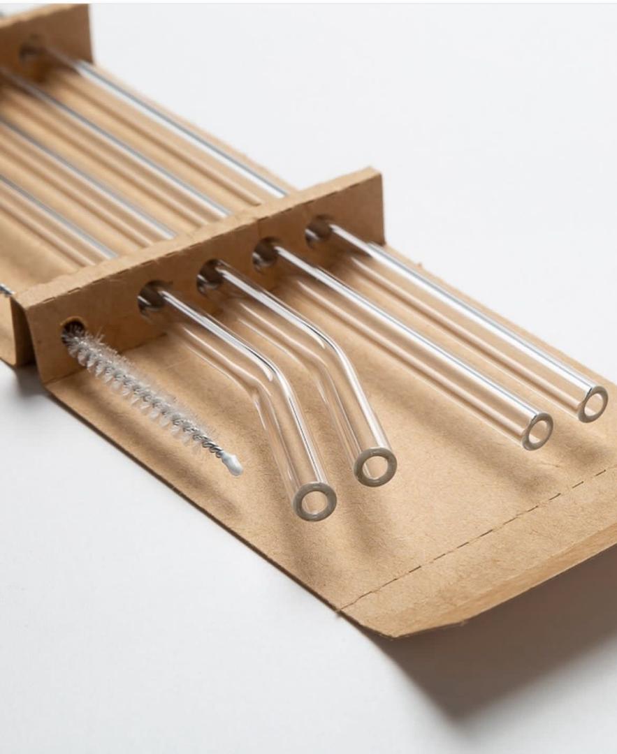 Glass straws