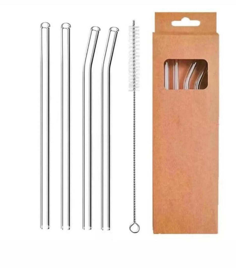 Glass straws