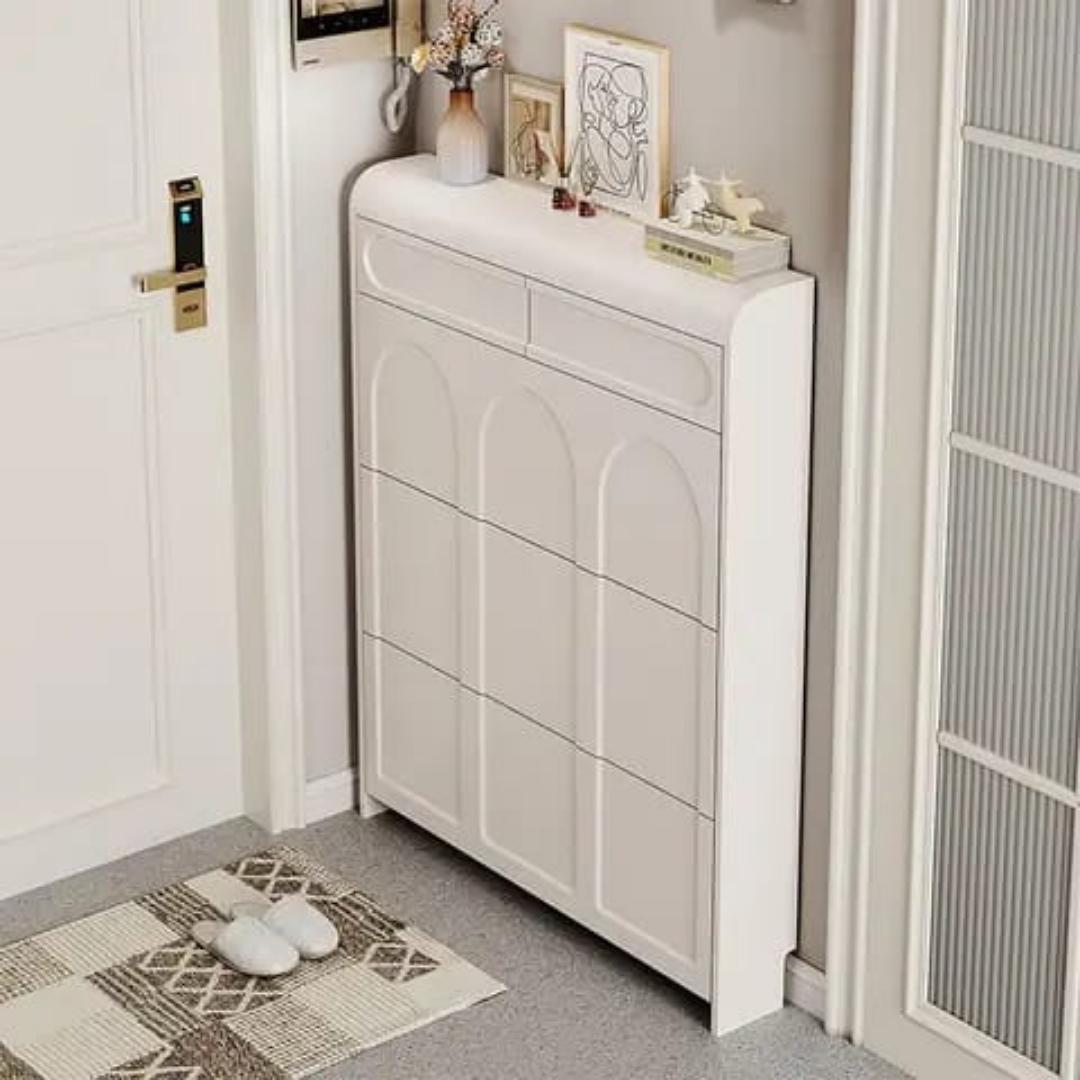 ultra -slim bucket flit shoe cabinet