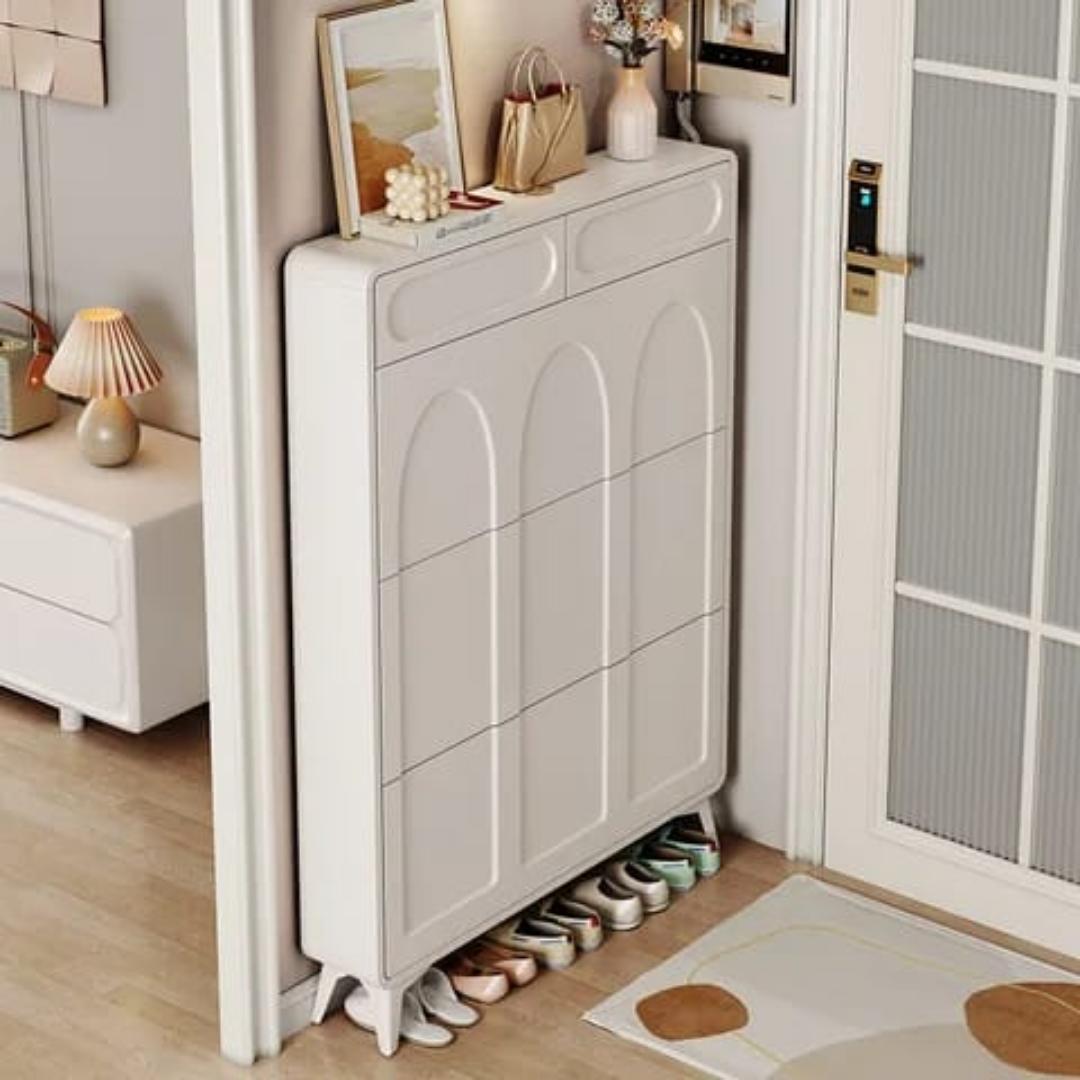 ultra -slim bucket flit shoe cabinet