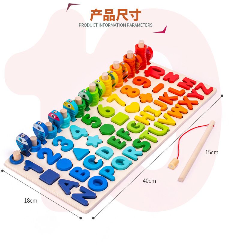 Montessori Educational wooden kids toy .🩸 Children busy board math , pre-school Montessori toy counting geometry