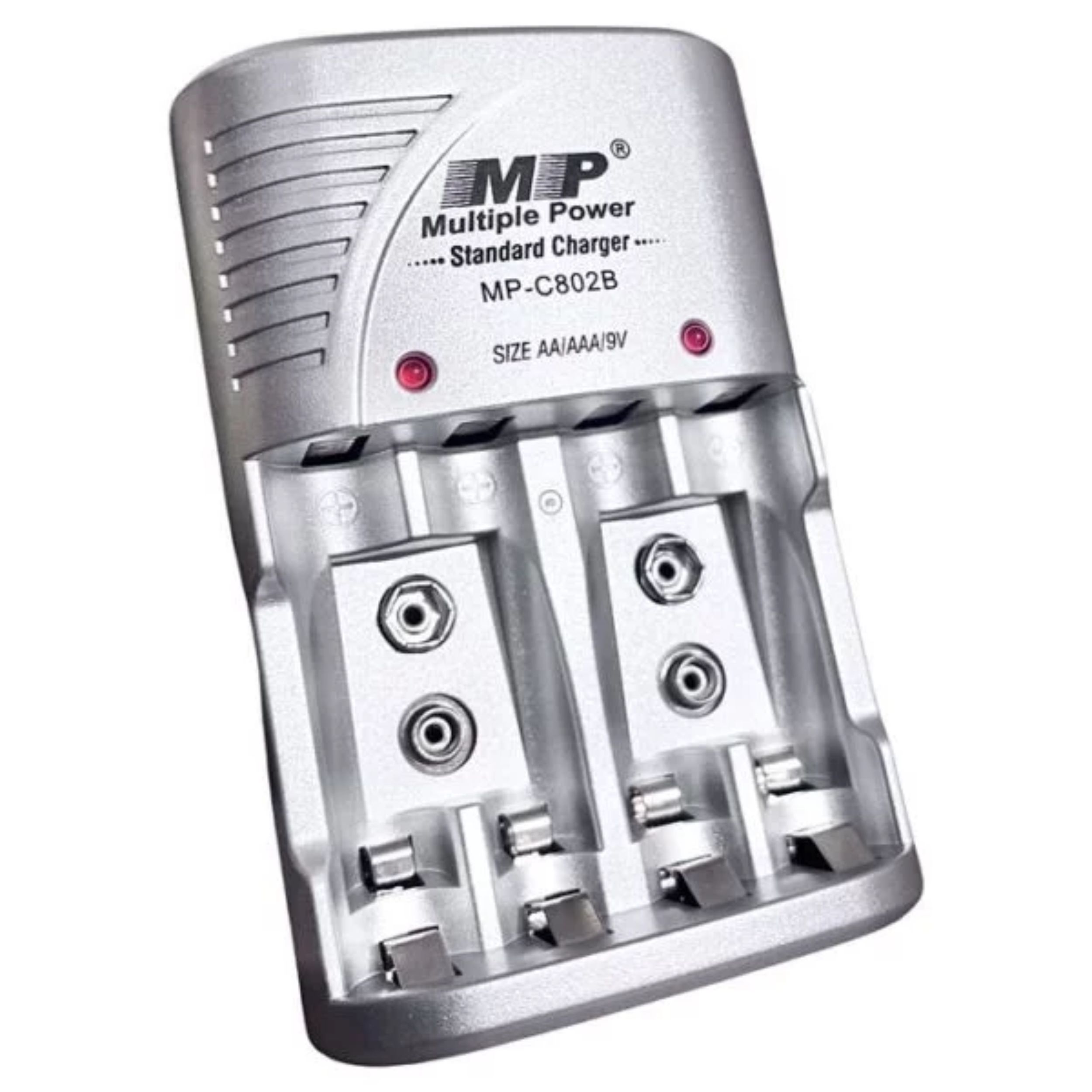 Universal Battery Charger for AA, AAA & 9V Rechargeable Batteries – Fast & Safe Charging