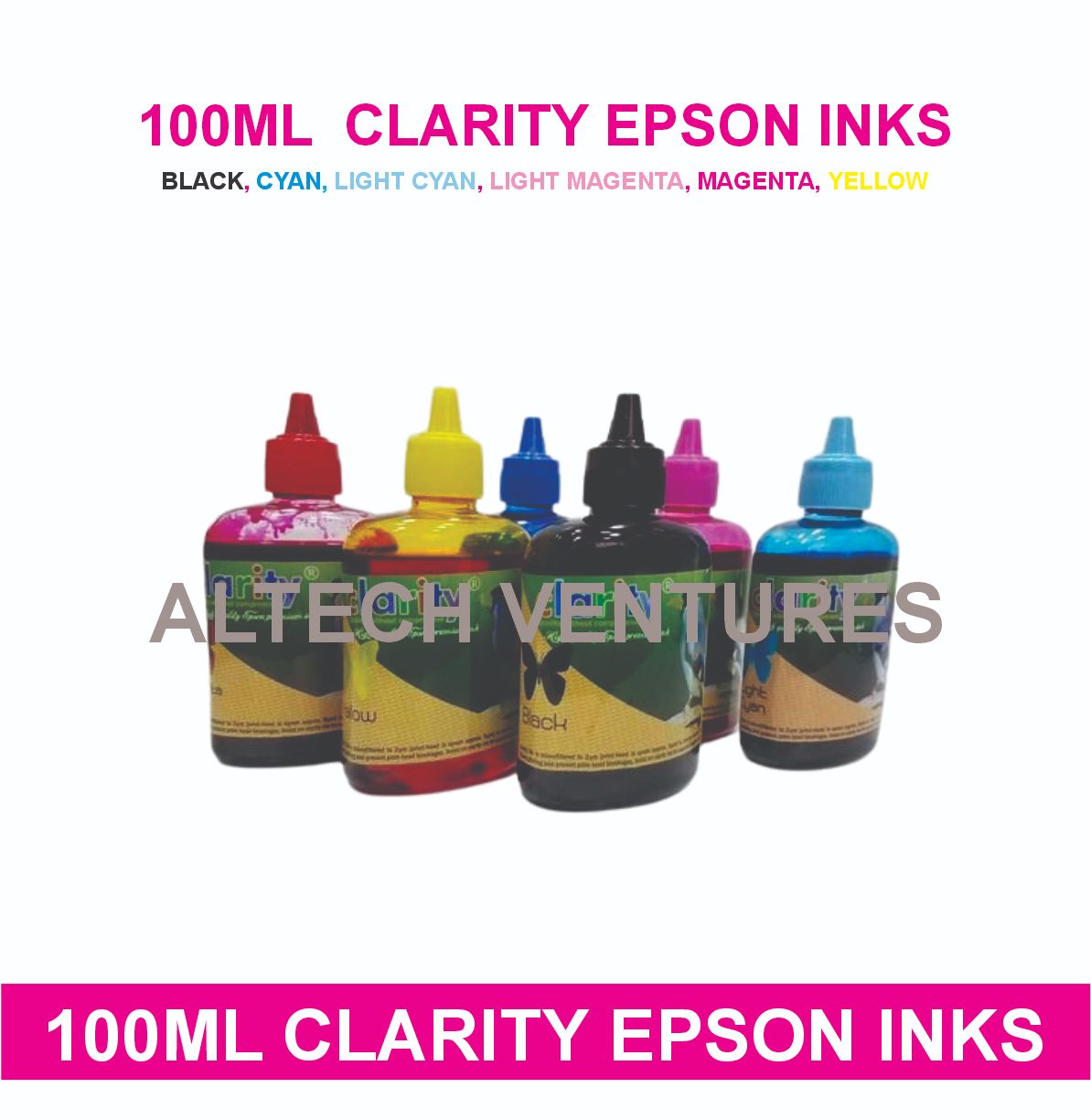 100ml Clarity Epson Printer Ink Refill