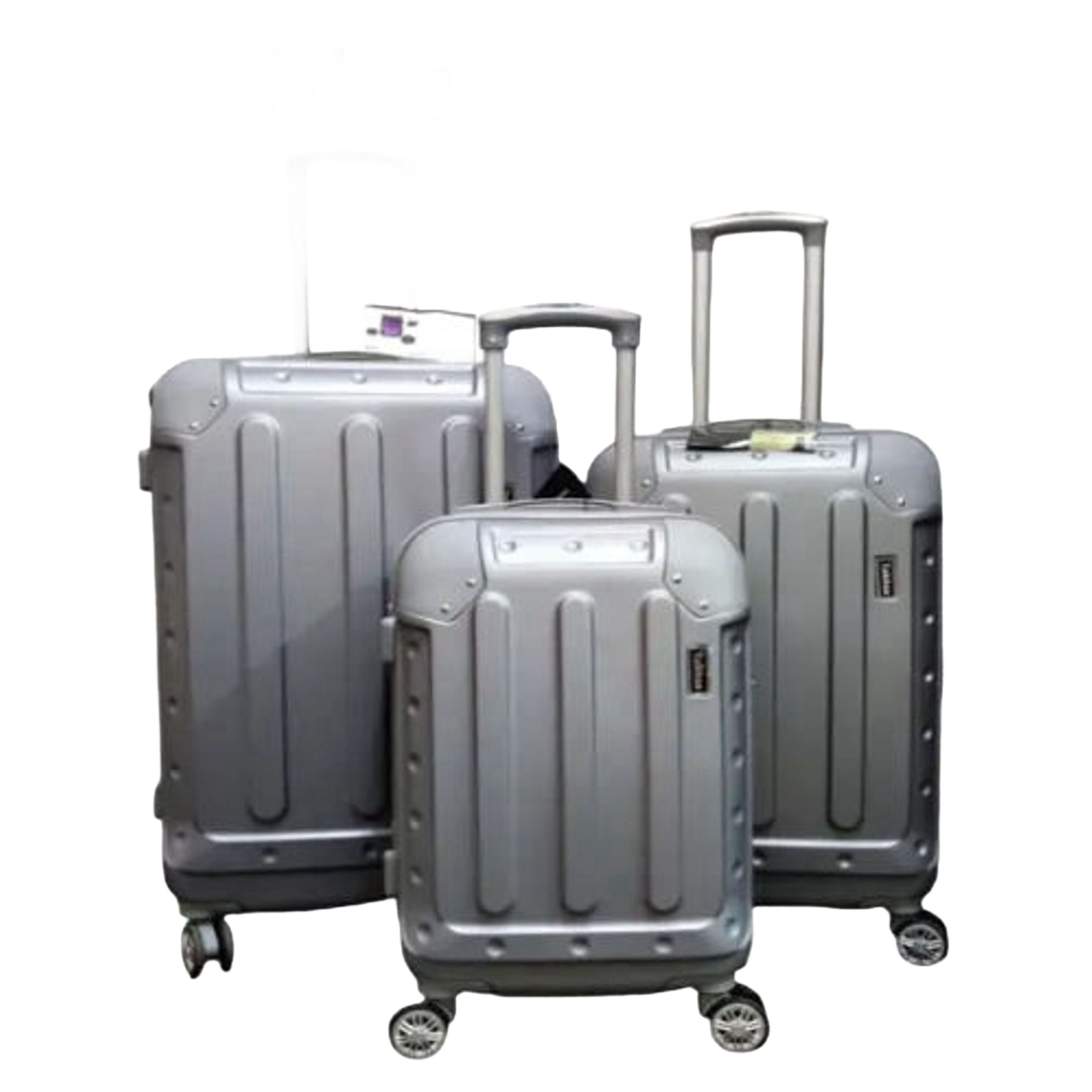 3in1 Fashion 3 Pieces PVC High Quality Travel Suitcase Travel Bag Travel Briefcase With Wheel🍂✔️✔️TRAVEL IN STYLE🍒🍂💦Its lightweight yet sturdy build ensures protection for your belongings, while t