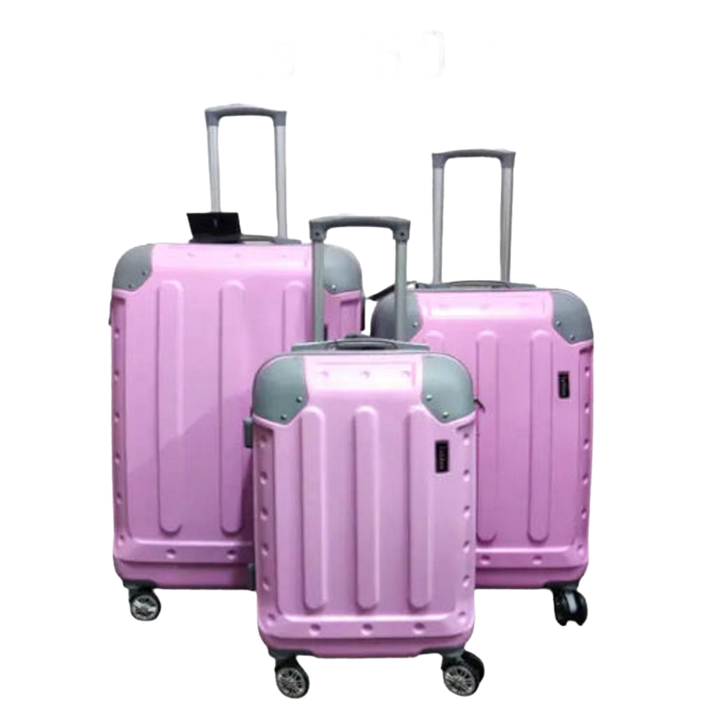 3in1 Fashion 3 Pieces PVC High Quality Travel Suitcase Travel Bag Travel Briefcase With Wheel🍂✔️✔️TRAVEL IN STYLE🍒🍂💦Its lightweight yet sturdy build ensures protection for your belongings, while t