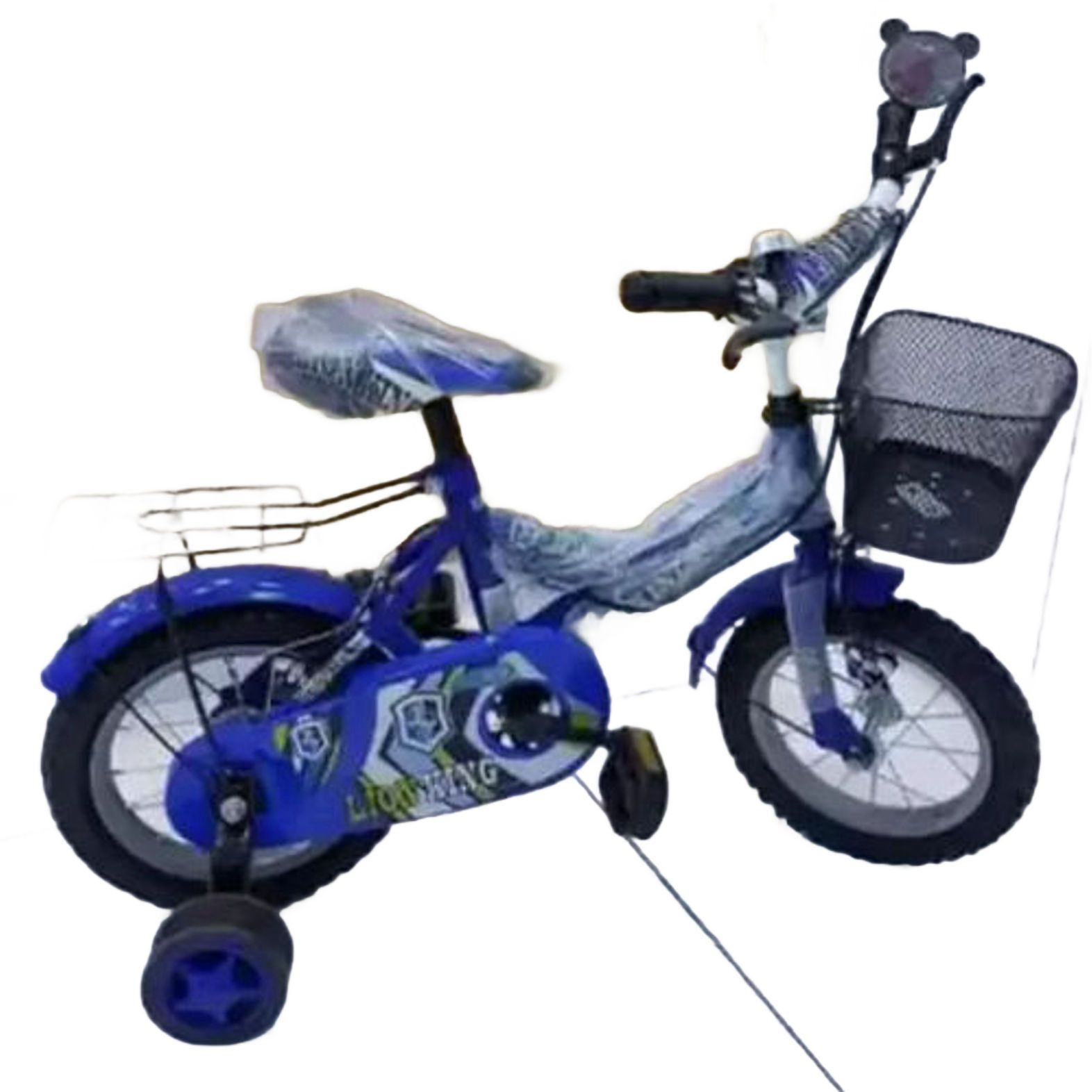 Lion King Bicycle Kids Bike For Sports Size: 12; Age 2 to 5 years(with balance wheels) Grade A bike with durable and hardy steel frame; Flexible and adjustable handle grip bar and seat