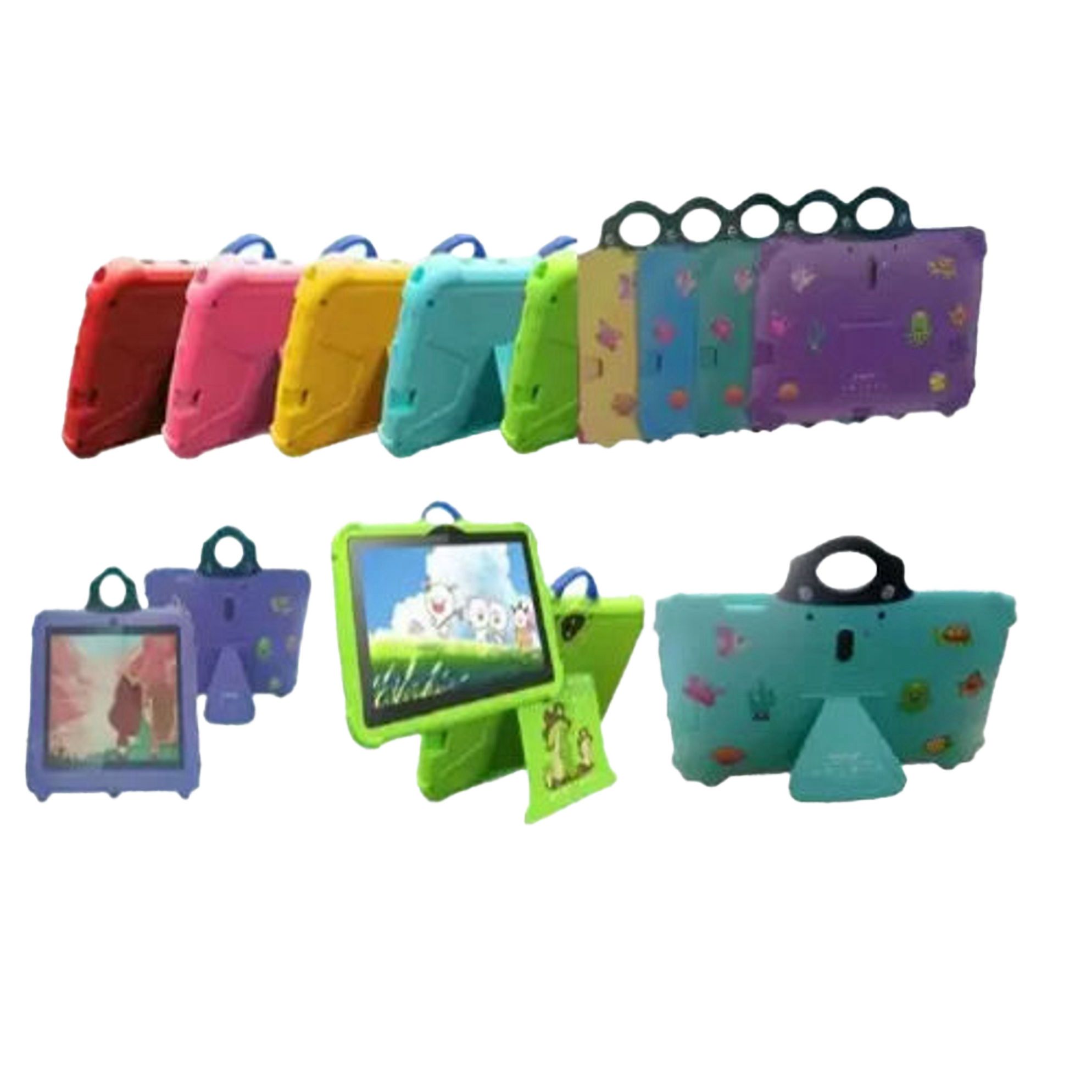 Classy 7 inches Smart Kids Learning Tablets Connects to wifi,1024*600 Display, android 12, 6GB +128GB, battery 5000mAh tablets Study learning  is a wonderful device that used to engage your children
