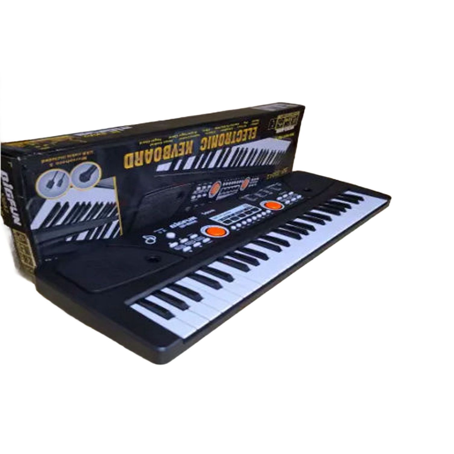 Quality Kids Learning & Education Musical Instruments 49keys Piano 100 Rhythms Tones Children Portable Digital Piano Educational Instruments For Girls Boys With Microphone