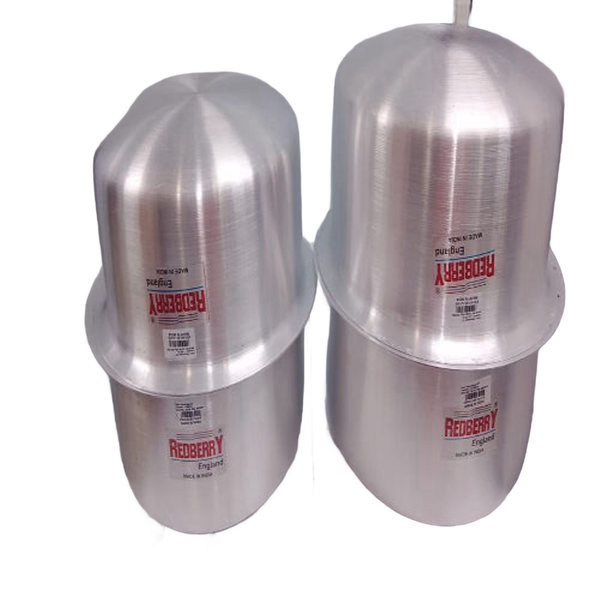 4 pc  alluminium sufuria /Cookware set is made of and pure aluminum encapsulated in the base for fast and even heating and  cooking performance