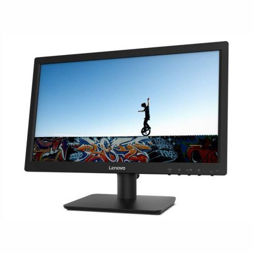 Lenovo 19 Inch TFT Monitor 720p HD Display VGA DVI Input Energy Saving Square LED Screen for Office School Home